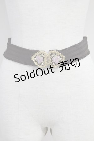 画像: axes femme POETIQUE / ハートローズゴムベルト  ゴールド T-25-07-14-041-AX-ZA-OW-ZT445-F009