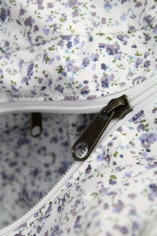 画像8: axes femme / 薔薇モチーフカゴバッグ  ブルー系 T-25-07-14-050-AX-BG-OW-ZT-K024 (8)