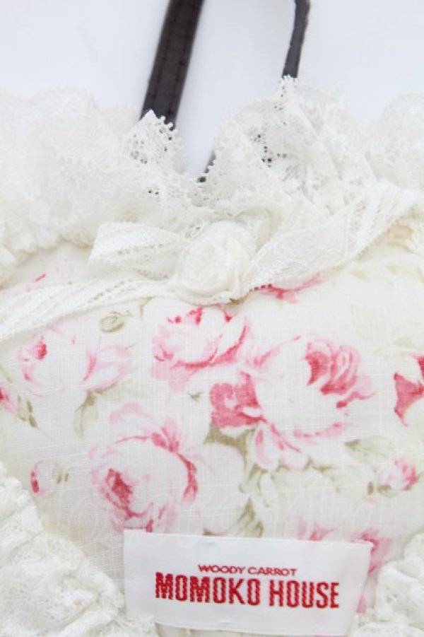 画像5: MOMOKO HOUSE / ハートクッションポーチ  シロ T-25-07-14-008-LO-ZA-OW-ZT424-F002 (5)