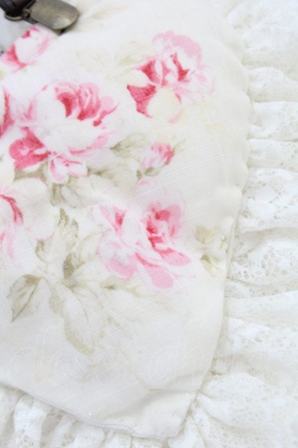 画像6: MOMOKO HOUSE / ハートクッションポーチ  シロ T-25-07-14-008-LO-ZA-OW-ZT424-F002 (6)