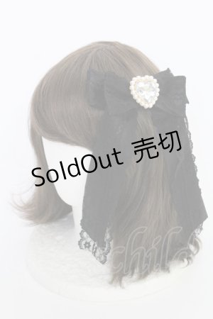 画像: MA*RS / リボンクリップ  クロ T-25-07-14-012-EL-AC-OW-ZT