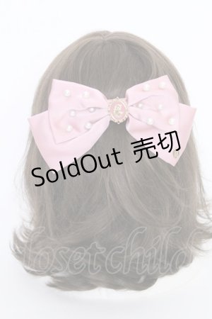画像: m petit by misako / AM*NIPLバレッタ  ピンク T-25-07-14-016-LO-AC-IG-ZT