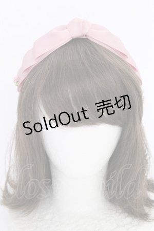 画像: m petit by misako / NINA'sコラボ AM*NIリボンカチューシャ  ピンク T-25-07-14-021-LO-AC-IG-ZT432-F003
