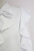 画像4: evelyn / フリルブラウス  白 T-25-07-17-002-LO-BL-AS-ZS (4)