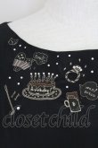 画像4: Franche Lippee / 刺繍半袖ワンピース  黒 T-25-07-17-044-LO-OP-HI-ZT (4)