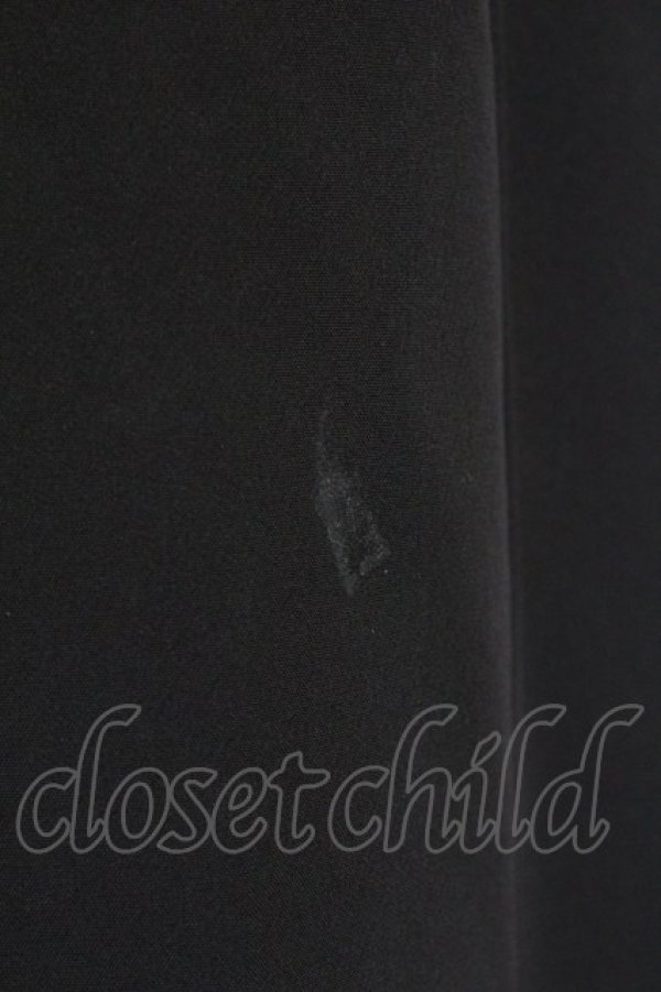 画像4: EAT ME / ダブルバイカラータイトワンピース  黒 T-25-07-17-046-LO-OP-HI-ZT302 (4)