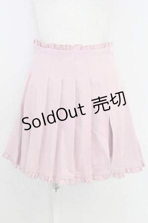 画像: Bon24Hiz / プリーツスカート  ピンク T-25-07-17-049-LO-SK-HI-ZS
