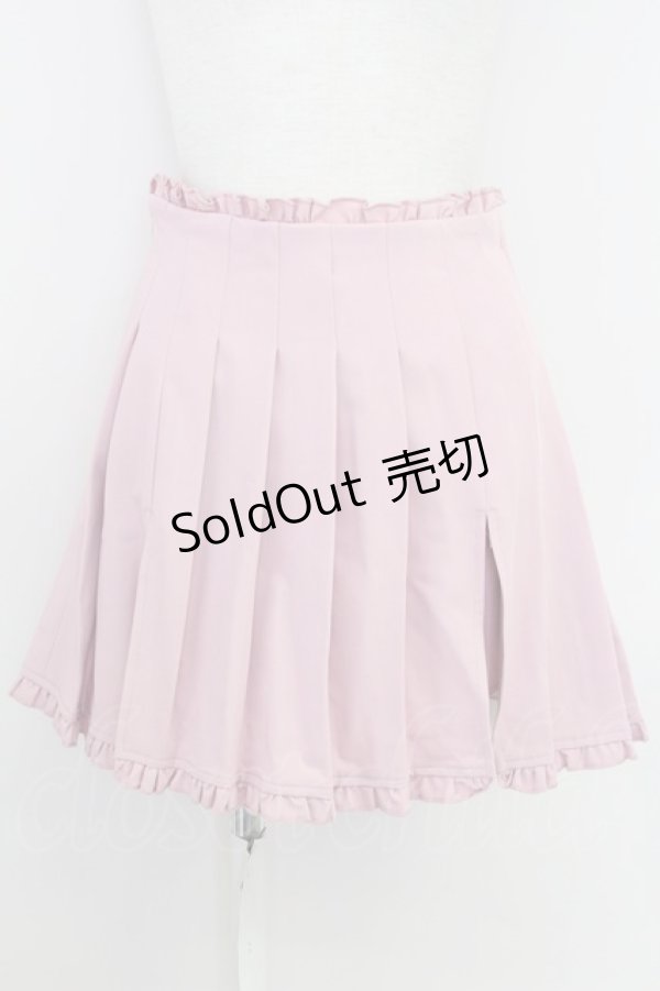 画像1: Bon24Hiz / プリーツスカート  ピンク T-25-07-17-049-LO-SK-HI-ZS (1)