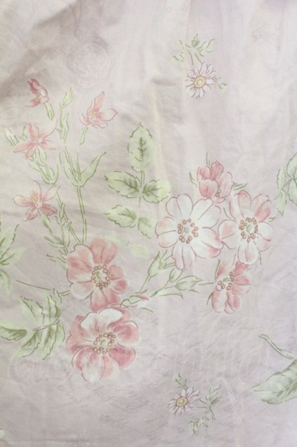 画像7: axes femme / プリーツチュール重花柄スカート  ピンク T-25-07-17-050-AX-SK-AS-ZS (7)