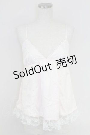 画像: Swankiss / キャミソール  ピンク T-25-07-17-012-CA-TO-AS-ZT