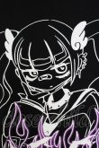 画像3: (買取対象外) / ガールプリントTシャツ  黒 T-25-07-17-022-LO-TS-HI-ZS (3)