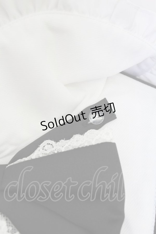 画像4: Secret Honey / エプロン風ドッキングワンピース 2 ブラック T-25-07-22-009-CA-OP-SA-ZT375 (4)