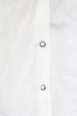 画像4: NOEMIE / ゴシック刺繍ボウタイフリルブラウス M ホワイト T-25-07-22-001-LO-BL-SA-ZT (4)
