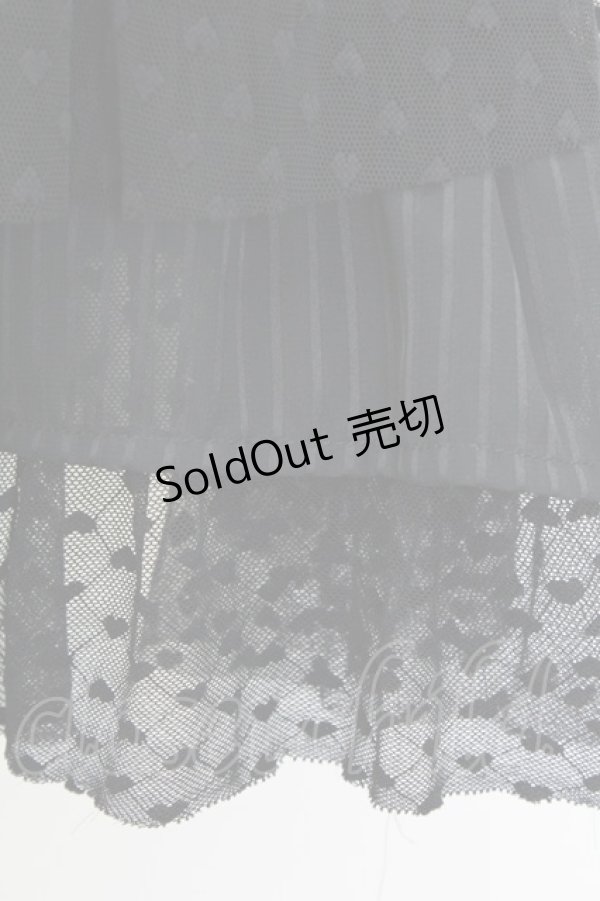画像5: axes femme POETIQUE / チュール重ねスカート M ブラック T-25-07-22-019-AX-SK-SA-ZT (5)