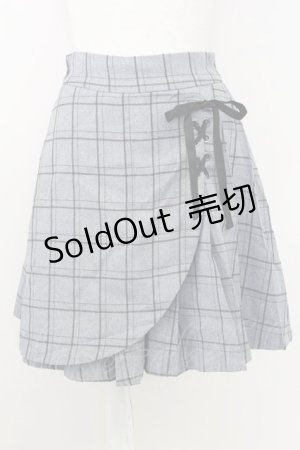 画像: axes femme / レースアップキュロット M チャコール T-25-07-22-021-AX-PA-SA-ZT