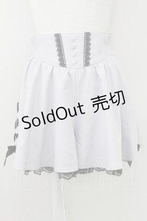 画像: axes femme / レースアップスカパン  ラベンダー T-25-07-22-022-AX-PA-SA-ZT