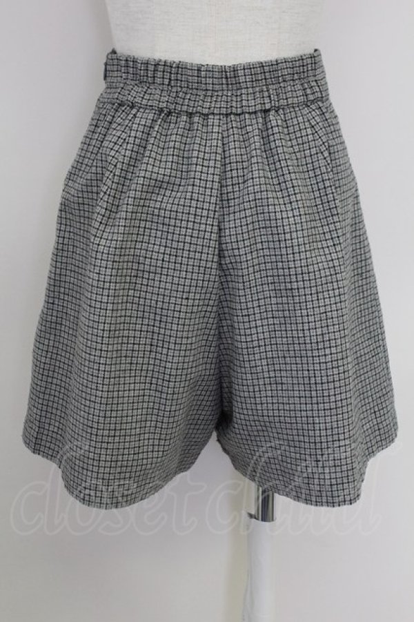 Pium ハイウエストファーショートパンツ グレー ハイウエストファーショートパンツ – pium