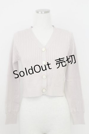 画像: an another angelus / カリグラフィーローズプリント釦カーディガン  ピンク T-25-07-24-010-CA-TO-SA-ZI