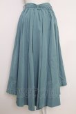 画像2: axes femme / ポケットフィッシュテールスカート  グリーン T-25-07-29-022-AX-SK-SA-ZI (2)