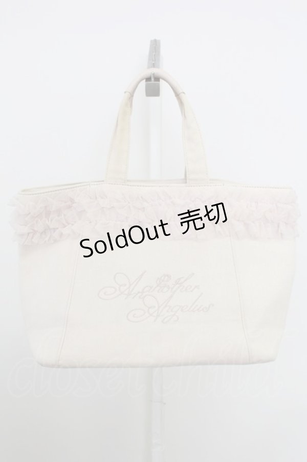 画像2: an another angelus / シフォンフリルショルダー紐付きバッグ  ピンク T-25-07-29-030-CA-BG-SA-ZI (2)