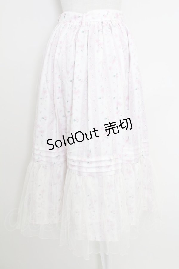 画像2: axes femme / ブルーミングサクラスカート  ピンク T-25-07-29-018-AX-SK-SA-ZI (2)