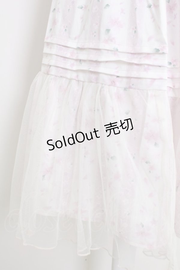 画像4: axes femme / ブルーミングサクラスカート  ピンク T-25-07-29-018-AX-SK-SA-ZI (4)