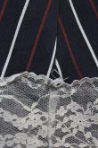 画像4: axes femme / ストライプハイウエストスカート M ネイビー T-25-07-31-024-AX-SK-SA-ZT (4)