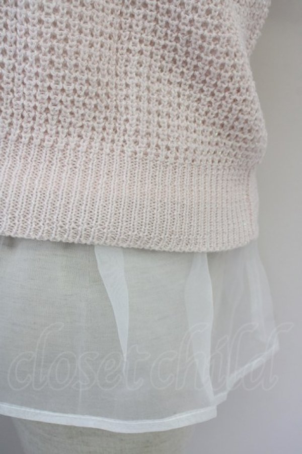 画像3: LODISPOTTO / ビジュートップス  ピンク T-25-08-03-021-LO-TO-AS-ZT331 (3)