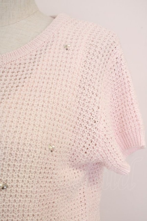 画像4: LODISPOTTO / ビジュートップス  ピンク T-25-08-03-021-LO-TO-AS-ZT331 (4)