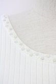 画像5: LODISPOTTO / ビジュートップス  白 T-25-08-03-003-LO-TO-AS-ZT (5)