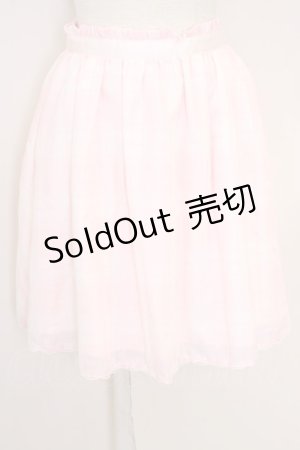 画像: LODISPOTTO / チェックチュールスカート  ピンク T-25-08-03-033-LO-SK-AS-ZT