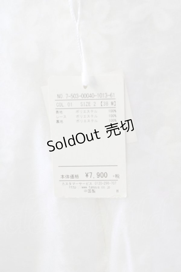 画像4: LODISPOTTO / チュールレイヤードスカート  白 T-25-08-03-035-LO-SK-AS-ZT330 (4)