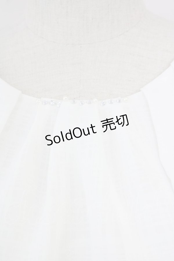 画像4: LODISPOTTO / シフォントップス  白 T-25-08-03-006-LO-TO-AS-ZT393 (4)