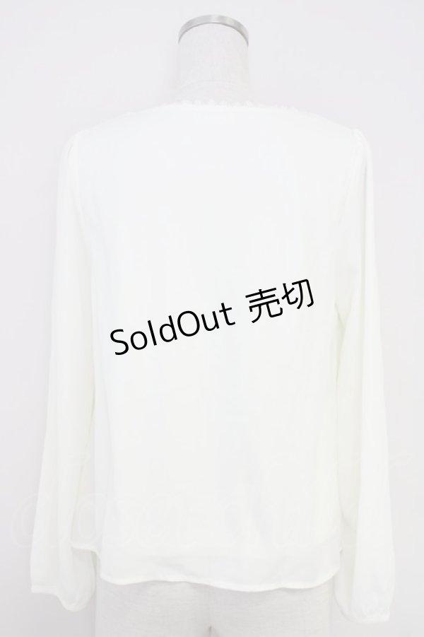 画像2: LODISPOTTO / シフォントップス  オフ T-25-08-03-007-LO-TO-AS-ZT393 (2)