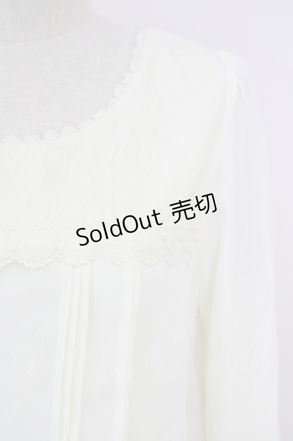 画像3: LODISPOTTO / シフォントップス  オフ T-25-08-03-007-LO-TO-AS-ZT393 (3)