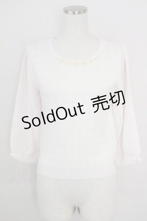 画像: LODISPOTTO / ビジュートップス  ピンク T-25-08-03-014-LO-TO-AS-ZT