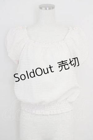 画像: LODISPOTTO / オフショルトップス  ピンク T-25-08-03-018-LO-BL-AS-ZT331