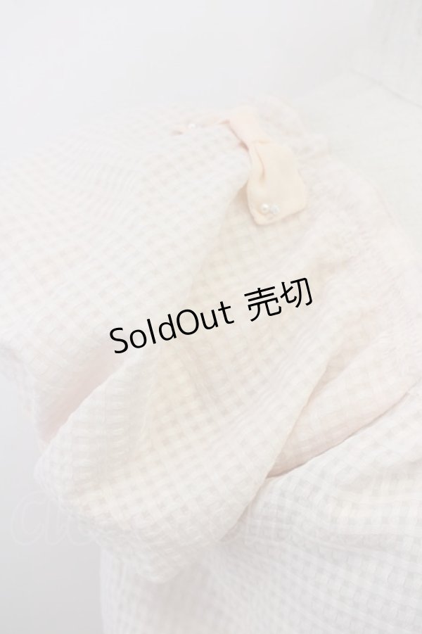 画像3: LODISPOTTO / オフショルトップス  ピンク T-25-08-03-018-LO-BL-AS-ZT331 (3)