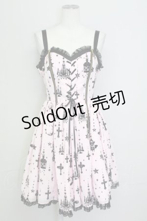 画像: Angelic Pretty / Holy Lanternジャンパースカート（2022年）  ピンク T-25-08-06-023-AP-OP-SA-ZT