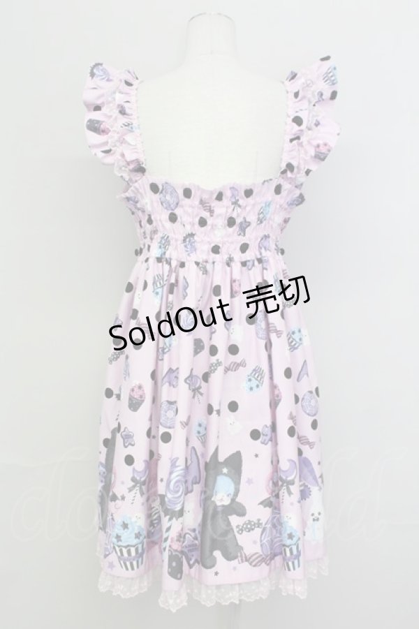 画像2: Angelic Pretty / Happy Treat Partyジャンパースカート  ピンク T-25-08-06-024-AP-OP-SA-ZI (2)