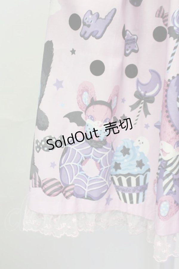 画像4: Angelic Pretty / Happy Treat Partyジャンパースカート  ピンク T-25-08-06-024-AP-OP-SA-ZI (4)