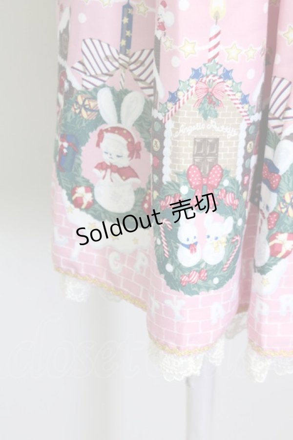 画像4: Angelic Pretty / Fancy Noelジャンパースカート  ピンク T-25-08-06-025-AP-OP-SA-ZT (4)