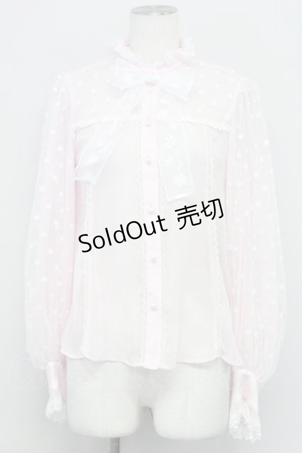 画像1: Angelic Pretty / Fancy Ornamentブラウス  ピンク T-25-08-06-005-AP-BL-SA-ZI (1)