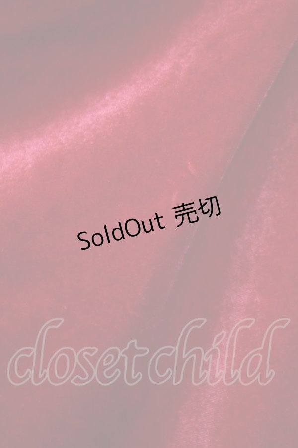 画像5: LACE MADE / 「スペイン野薔薇」コルセットドレス M ゴールドＸ赤 T-25-08-06-016-LO-OP-SA-ZI (5)