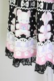 画像4: Angelic Pretty / Fancy Borderジャンパースカート  ブラック T-25-08-06-018-AP-OP-SA-ZT (4)