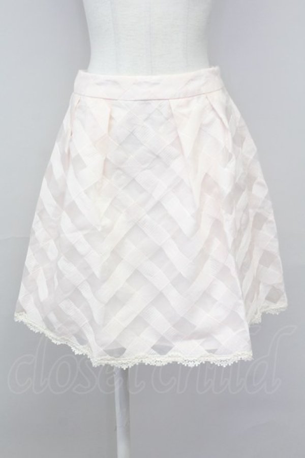 画像1: LODISPOTTO / フレアスカート  ピンク T-25-08-09-030-LO-SK-AS-ZT493 (1)