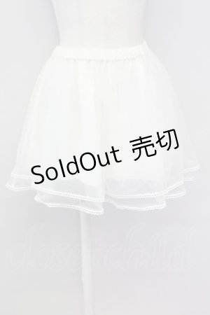 画像: LODISPOTTO / チュールキュロット  オフ T-25-08-09-033-LO-PA-AS-ZT