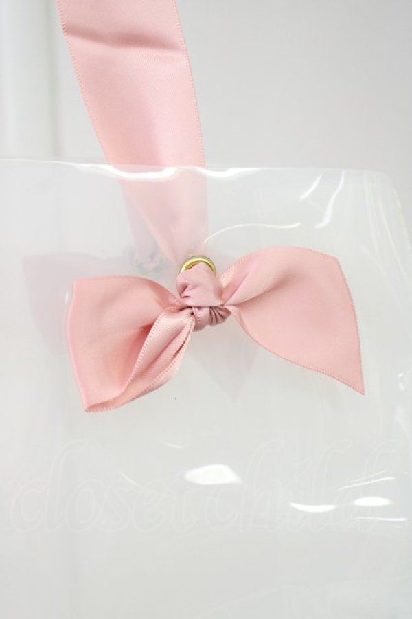 画像5: LODISPOTTO / ビニールリボンバッグ  ピンク T-25-08-09-037-LO-BG-AS-ZT486 (5)