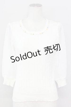 画像: LODISPOTTO / ビジュートップス  オフ T-25-08-09-005-LO-TO-AS-ZT492