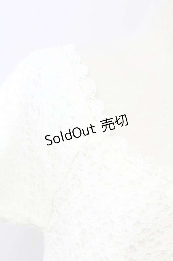 画像3: LODISPOTTO / オフショルトップス  白 T-25-08-09-007-LO-BL-AS-ZT492 (3)